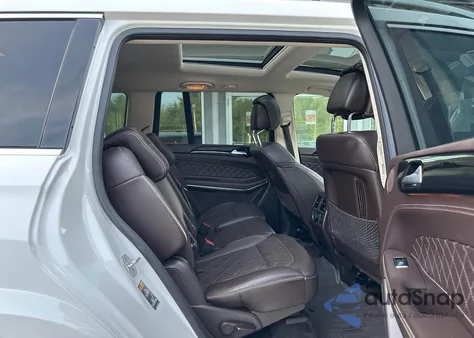 2018 Mercedes-Benz Gls 550 4Matic из США, поврежденный, VIN 4JGDF7DE4JA999468